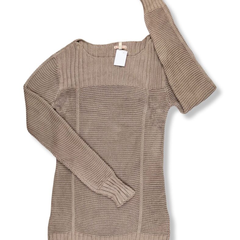 Sweater Old Navy Beige Mujer