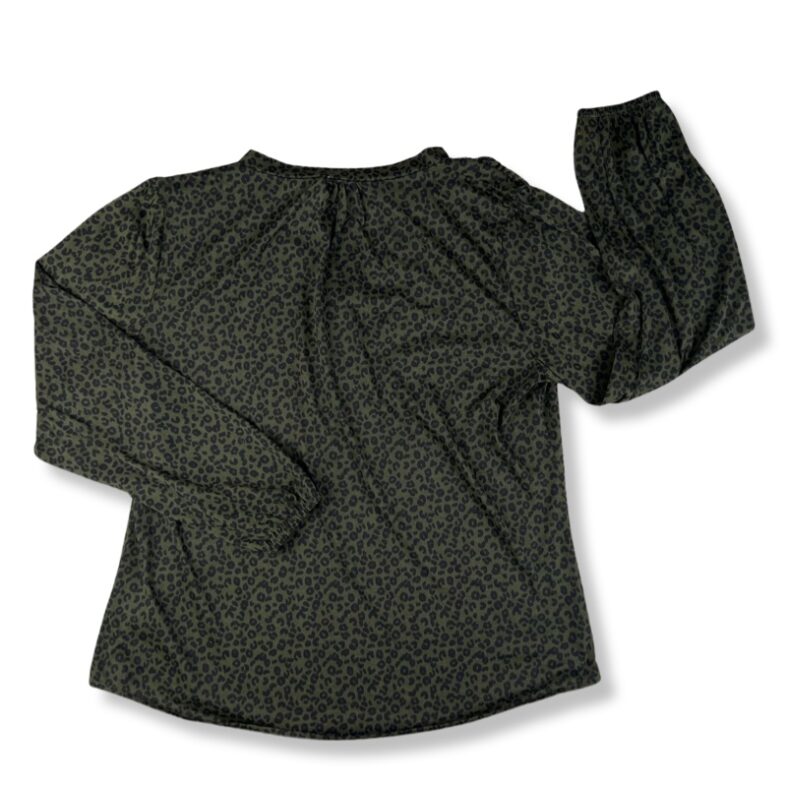 Blusa Hema Animal Print Verde Mujer La Ropa Americana Chile.