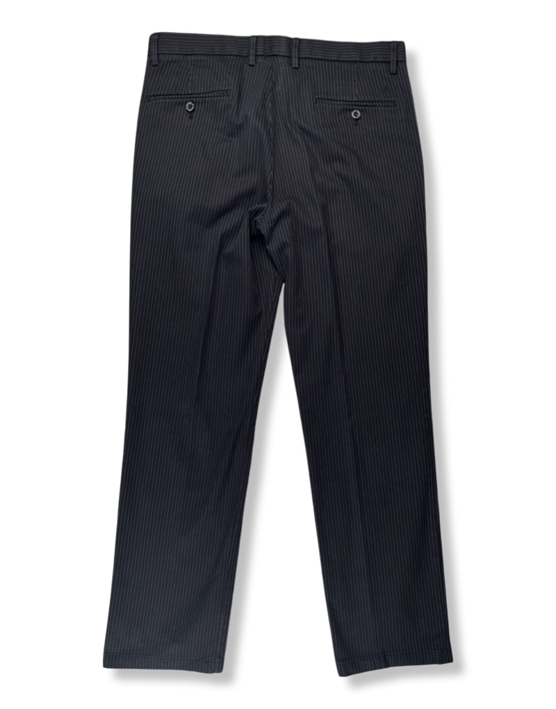 Pantalon De Vestir Dockers De Tela Con Rayas Negro Hombre La Ropa Americana chile