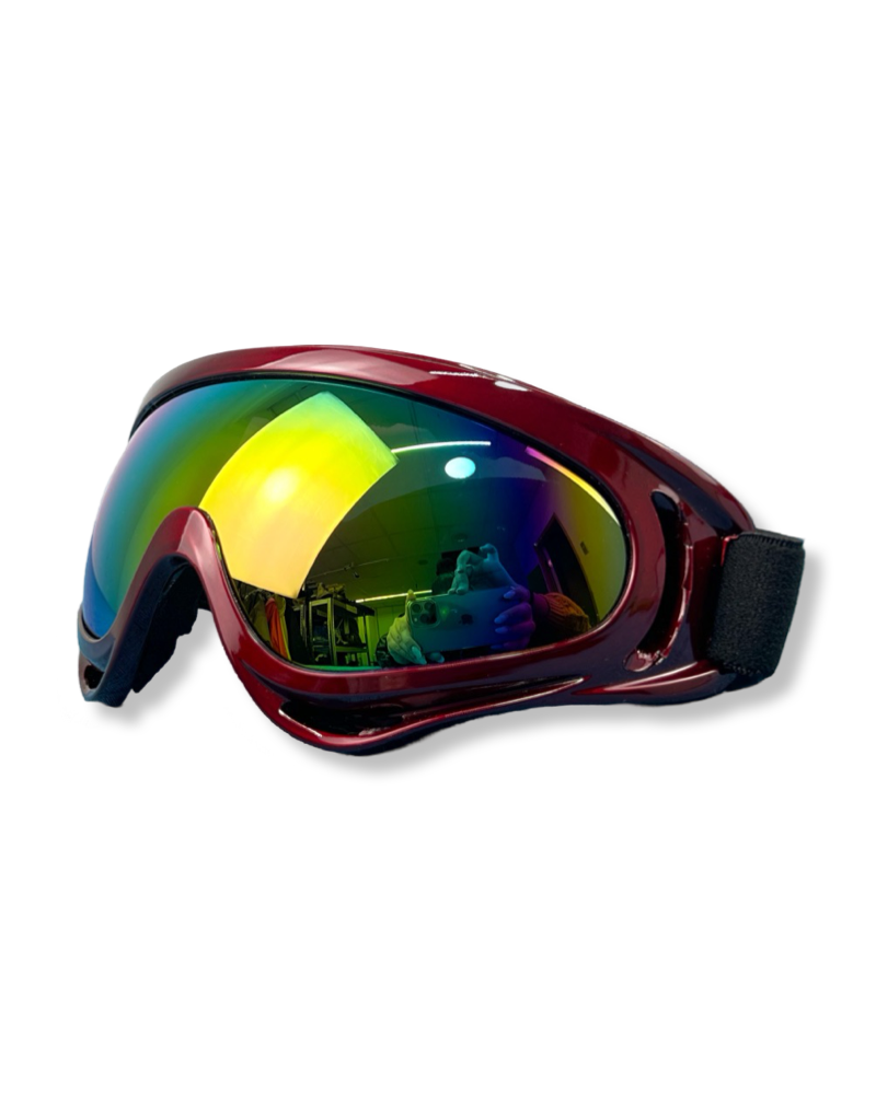 Lentes Antiparras De Nieve Unisex Burdeo La Ropa Americana Chile