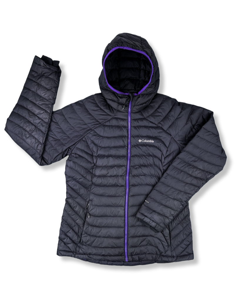 Parka Columbia Omni Heat Puffa Termica Impermeable Con Pluma De Nieve Y Esqui Mujer Reciclado L