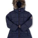 Parka Polomino Impermeable Térmica Para Nieve Con Capucha Azul Niña La Ropa Americana Chile