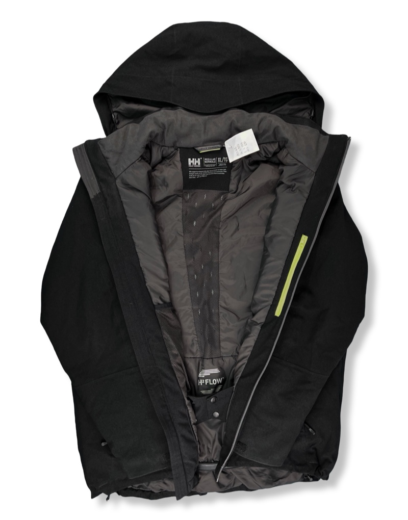 Chaqueta HH Helly Hansen Termica Impermeable Para Nieve Y Esqui Con Capucha Hombre Nuevo XL