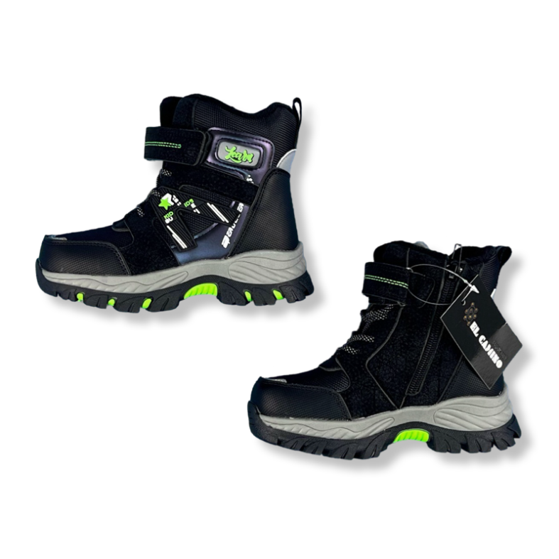 Bota El Camino Impermeable Termico Para Nieve Forrado Con Piel Sintética Niño La Ropa Americana Chile