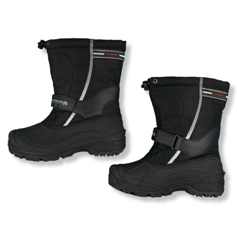 Bota Snowbank Impermeable Termico Para Nieve Negro Hombre La Ropa Americana Chile