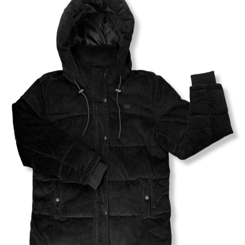 Chaqueta Levi´s Original De Cotele Con Capucha Negro Unisex La Ropa Americana Chile