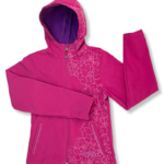 Chaqueta Xmtn Softshell Repelente Al Agua Térmica Con Capucha Fucsia Niña La Ropa Americana Chile