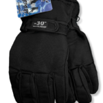 Guantes De Nieve Y Frío Unisex Negro La Ropa Americana Chile