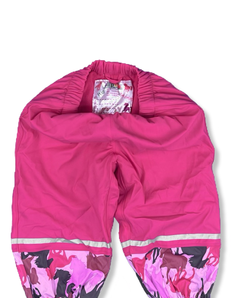 Pantalón Lupilu Full Engomado Impermeable Térmico Fucsia Niña La Ropa Americana Chile