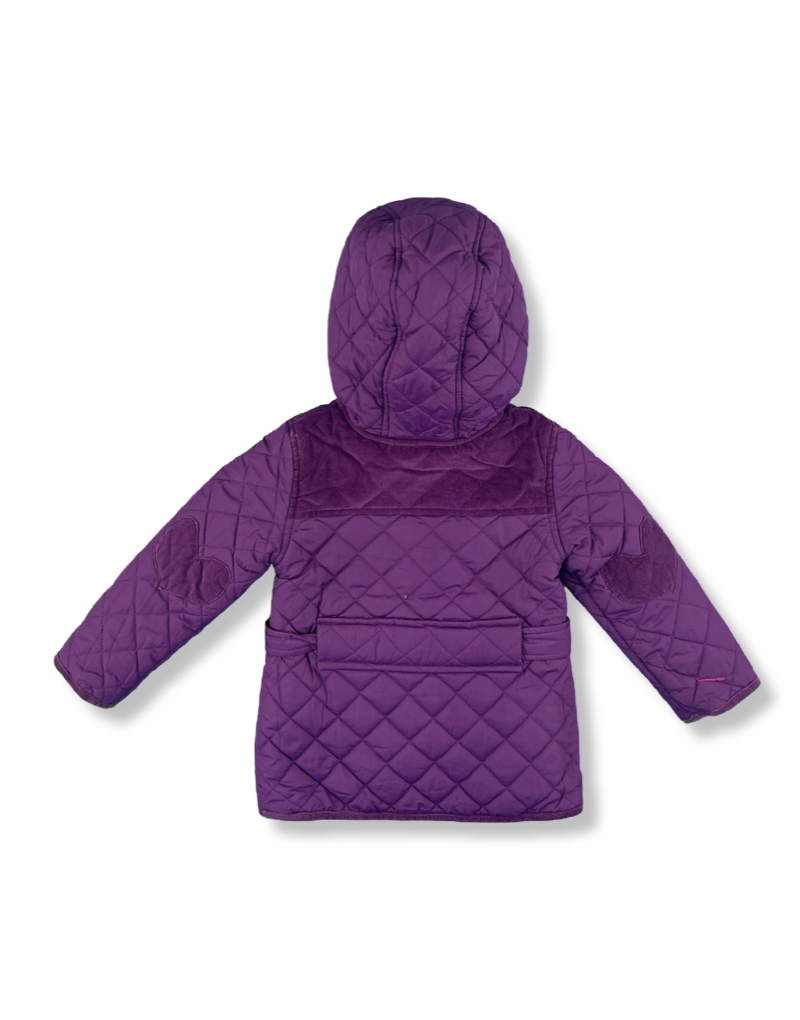 Chaqueta Topomini Térmica Con Capucha Morado Niña La Ropa Americana Chile