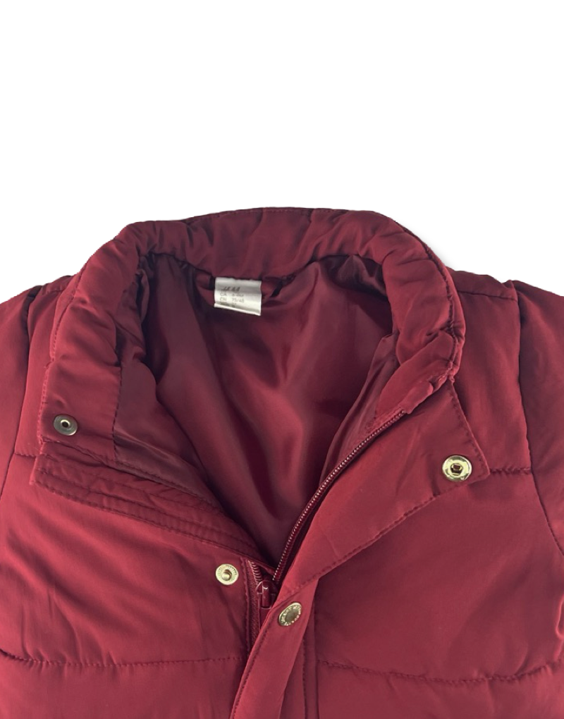 Parka H&M Térmica Burdeo Niña La Ropa Americana Chile
