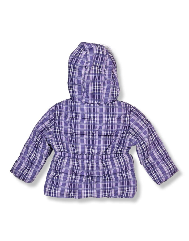 Chaqueta Baby Club Térmica Con Capucha Morada Niña La Ropa Americana Chile.