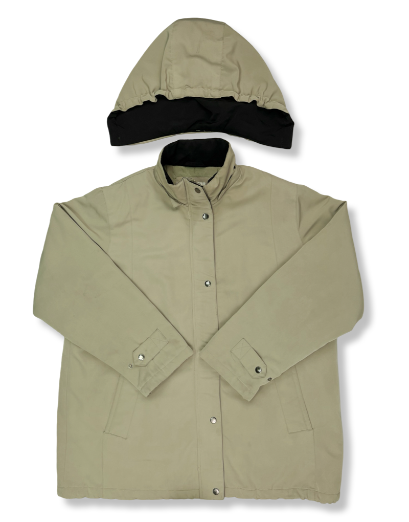 Chaqueta White Stag Térmica Con Capucha Beige Mujer La Ropa Americana Chile