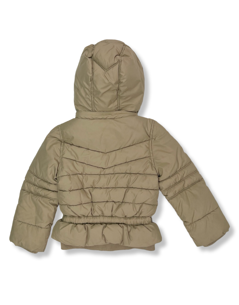 Chaqueta Vingino Térmica Con Capucha De Piel Sintética Beige Niña La Ropa Americana Chile.
