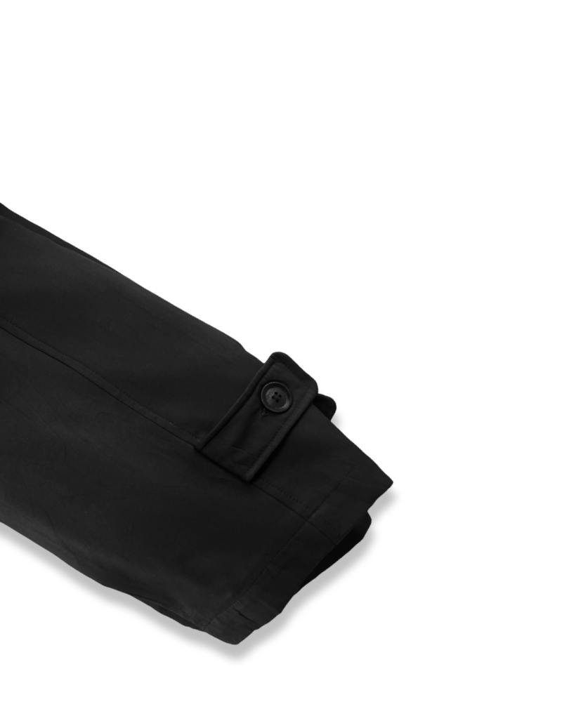 Chaqueta Hongdou Térmica Con Capucha Negro La Ropa Americana Chile