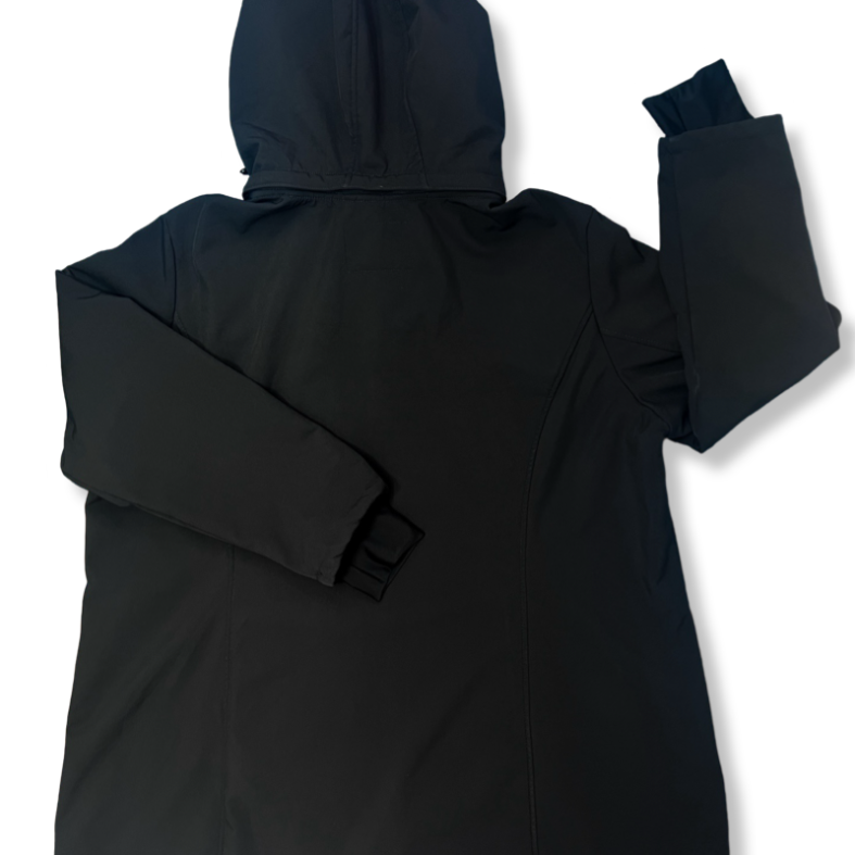 Chaqueta Sport bpc Softshell Repelente Al Agua Térmica Con Capucha Negro La Ropa Americana Chile