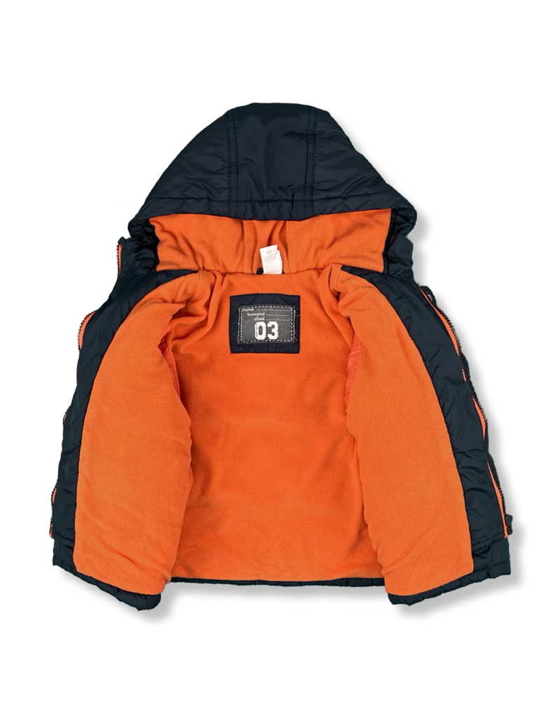 Chaqueta Baby Club Térmica Con Capucha Azul Niño La Ropa Americana Chile