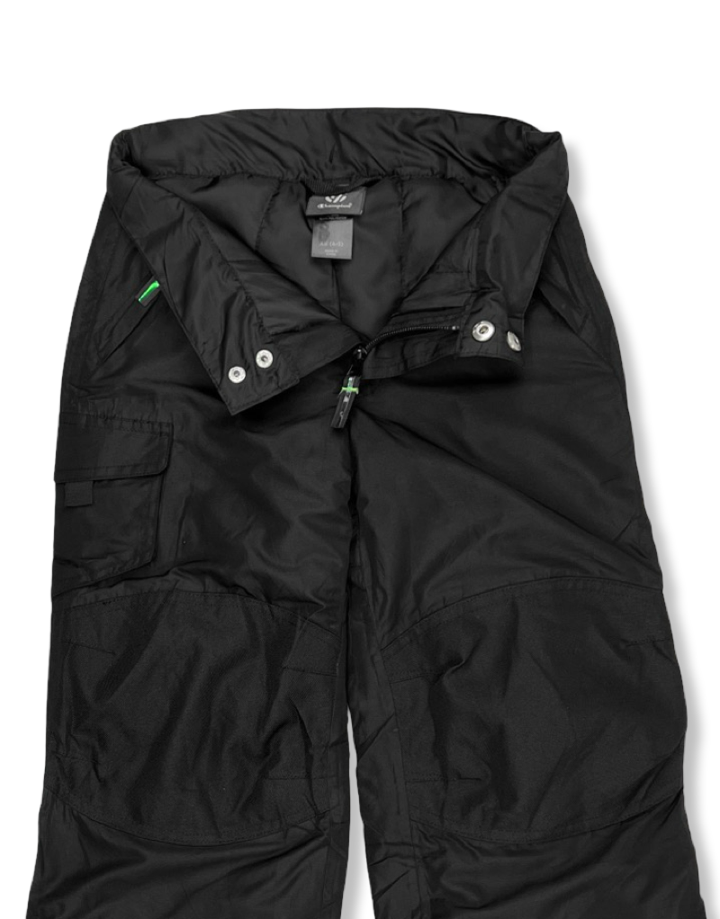 Pantalon Champion Impermeable Termico De Nieve Y Esqui Negro Nino Reciclado 4 5 Anos