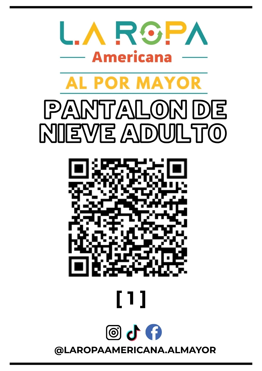 LOTE PANTALON DE NIEVE ADULTO 20KG PRIMERA (1) | LA ROPA AMERICANA AL POR MAYOR