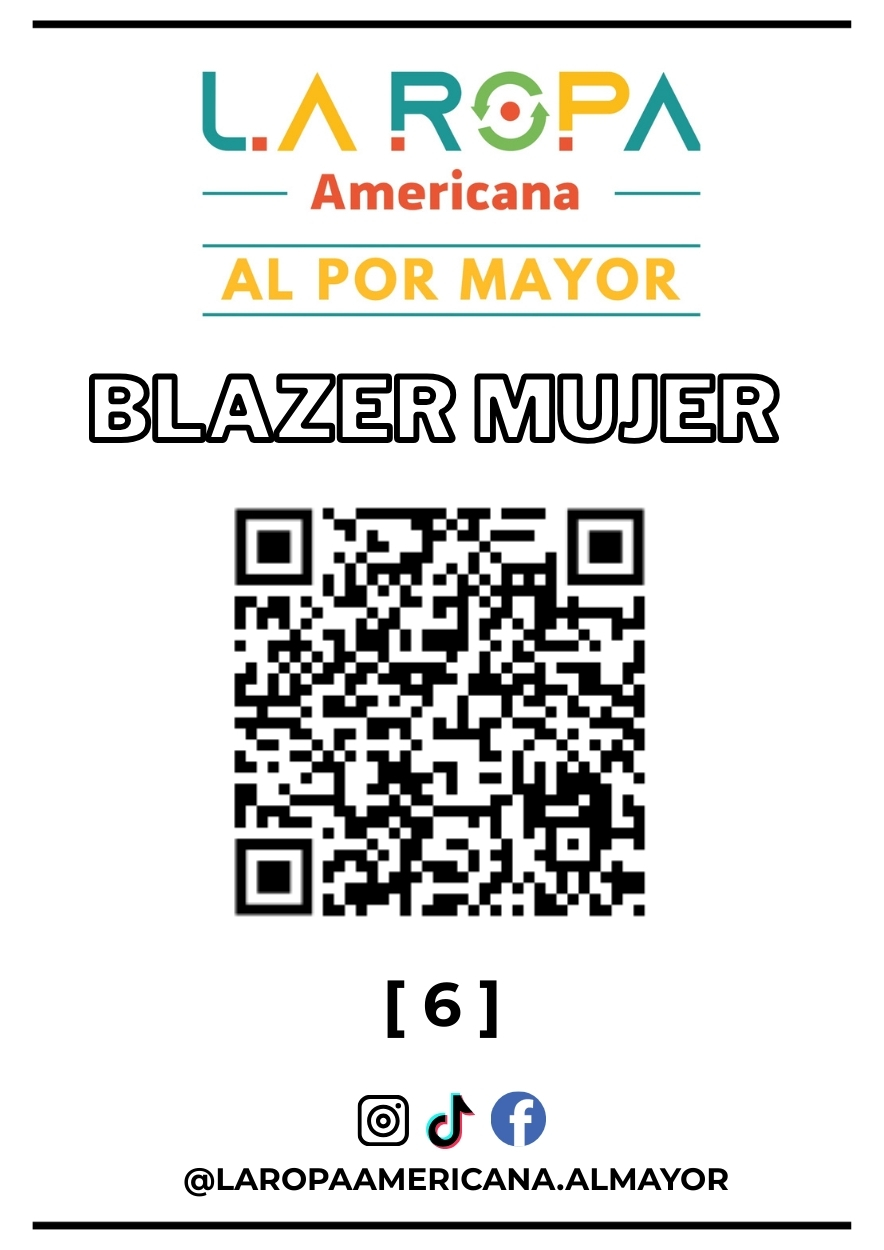 LOTE DE BLAZER MUJER 20KG PRIMERA (6) | LA ROPA AMERICANA AL POR MAYOR