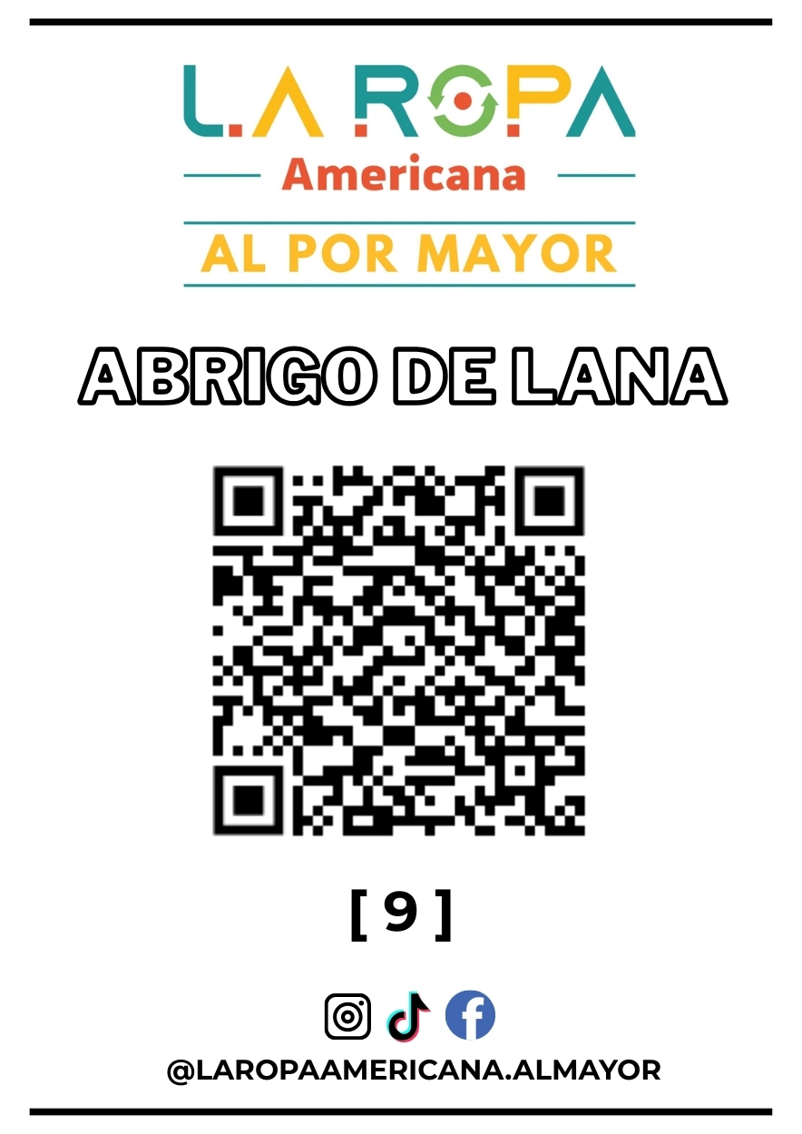 LOTE ABRIGOS DE LANA 20KG PRIMERA (9) | LA ROPA AMERICANA AL POR MAYOR
