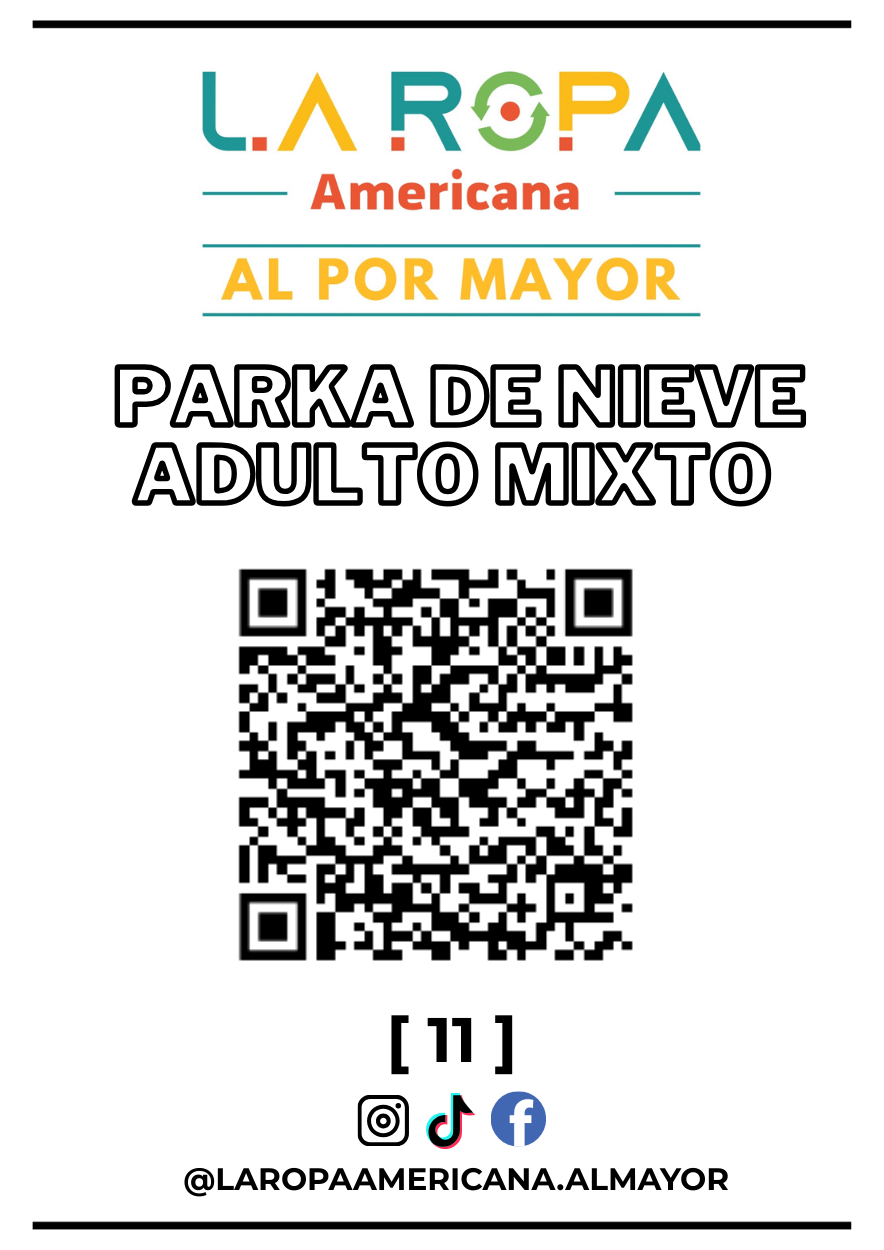 LOTE PARKA DE NIEVE ADULTO MIXTO 20KG PRIMERA (11) | LA ROPA AMERICANA AL POR MAYOR