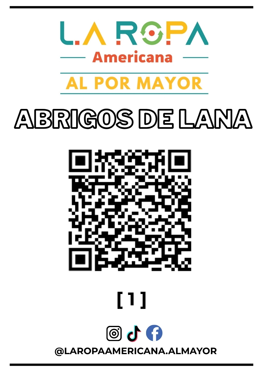 LOTE ABRIGOS DE LANA 20KG PRIMERA (1) | LA ROPA AMERICANA AL POR MAYOR