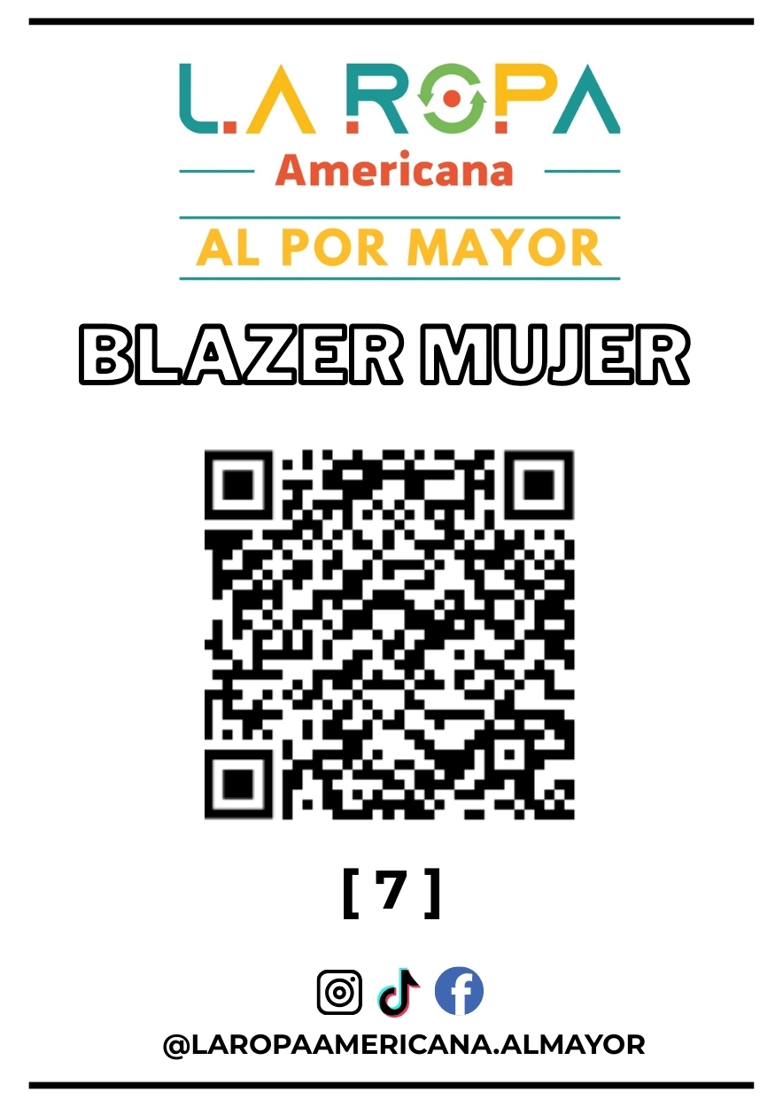 BLAZER MUJER 20KG PRIMERA (7) | LA ROPA AMERICANA AL POR MAYOR