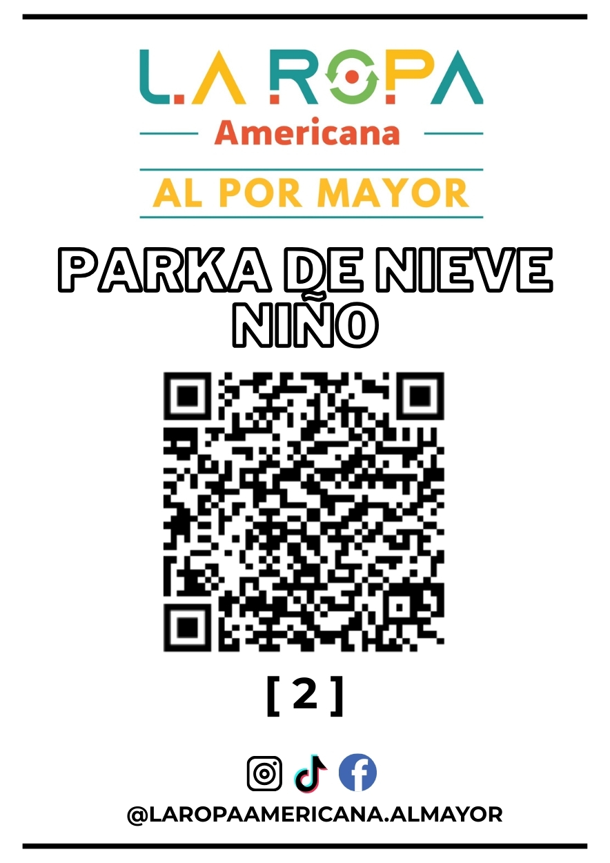 LOTE PARKA DE NIEVE NIÑOS MIXTO 20KG PRIMERA (2) | LA ROPA AMERICANA AL POR MAYOR