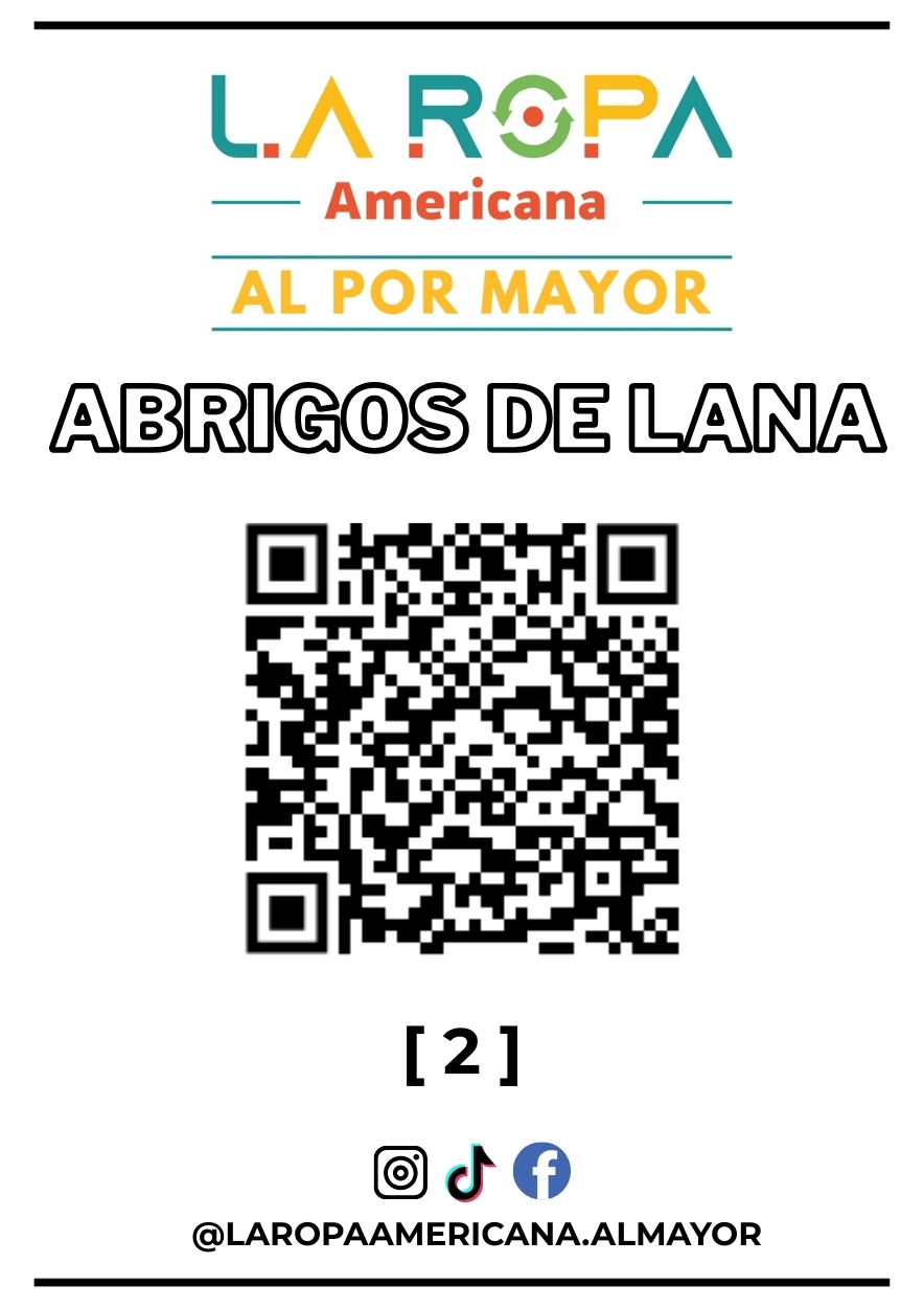 LOTE ABRIGOS DE LANA 20KG PRIMERA (2) | LA ROPA AMERICANA AL POR MAYOR