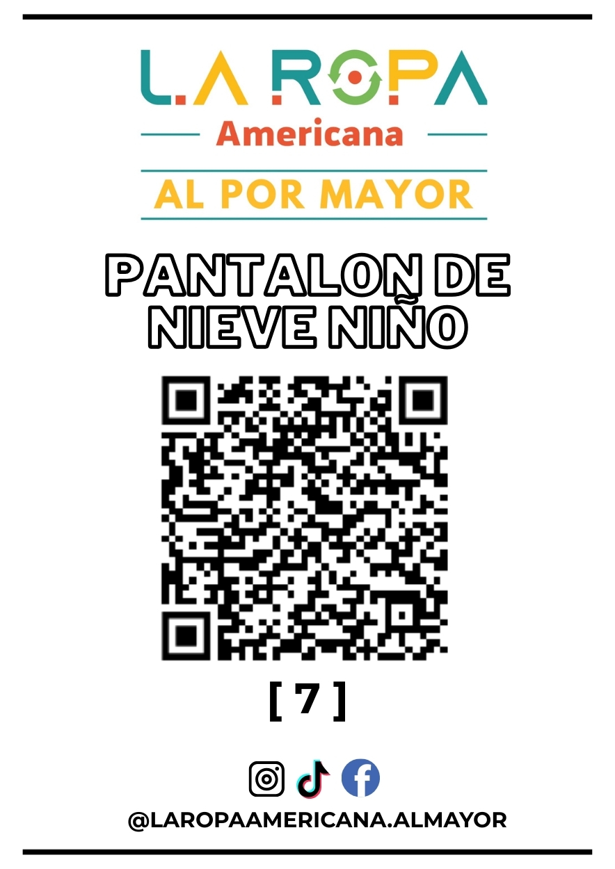 LOTE PANTALON DE NIEVE NIÑOS 20KG PRIMERA (7) | LA ROPA AMERICANA AL POR MAYOR