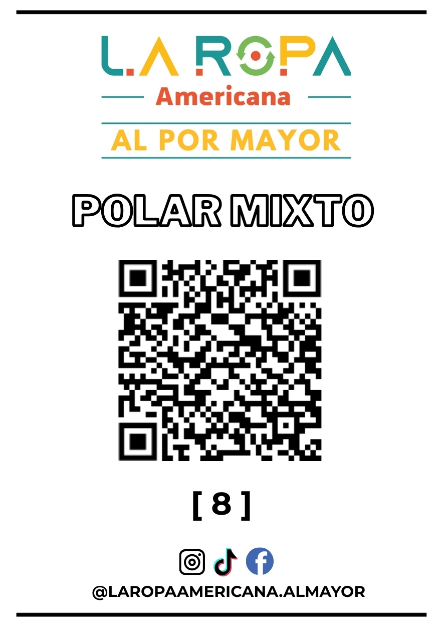 LOTE POLAR MIXTO PRIMERA (8) | LA ROPA AMERICANA AL POR MAYOR