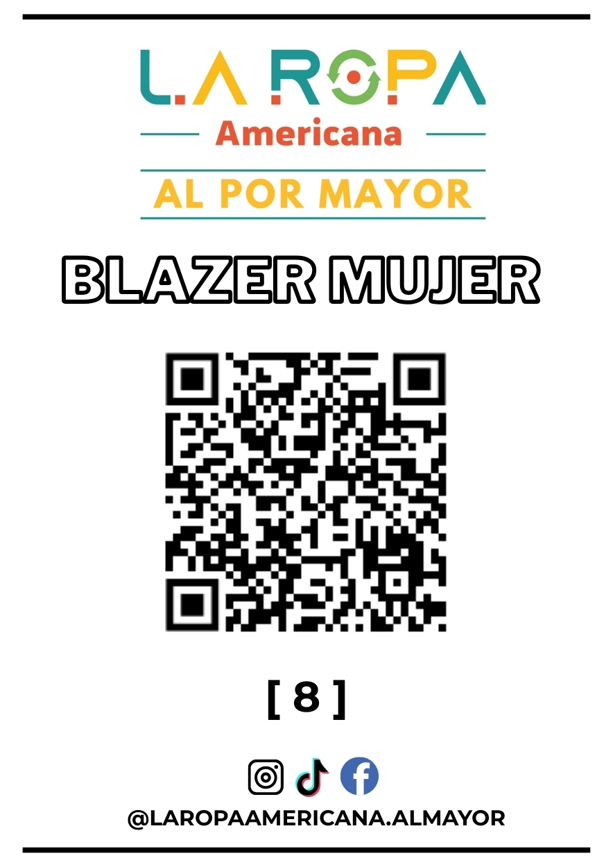 BLAZER MUJER 20KG PRIMERA (8) | LA ROPA AMERICANA AL POR MAYOR