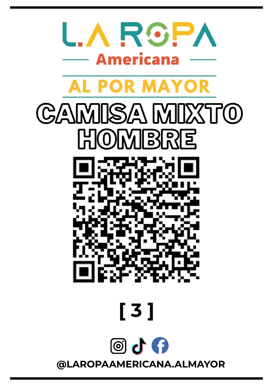 LOTE CAMISAS MIXTO HOMBRE 20KG PRIME RA (3) | LA ROPA AMERICANA AL POR MAYOR