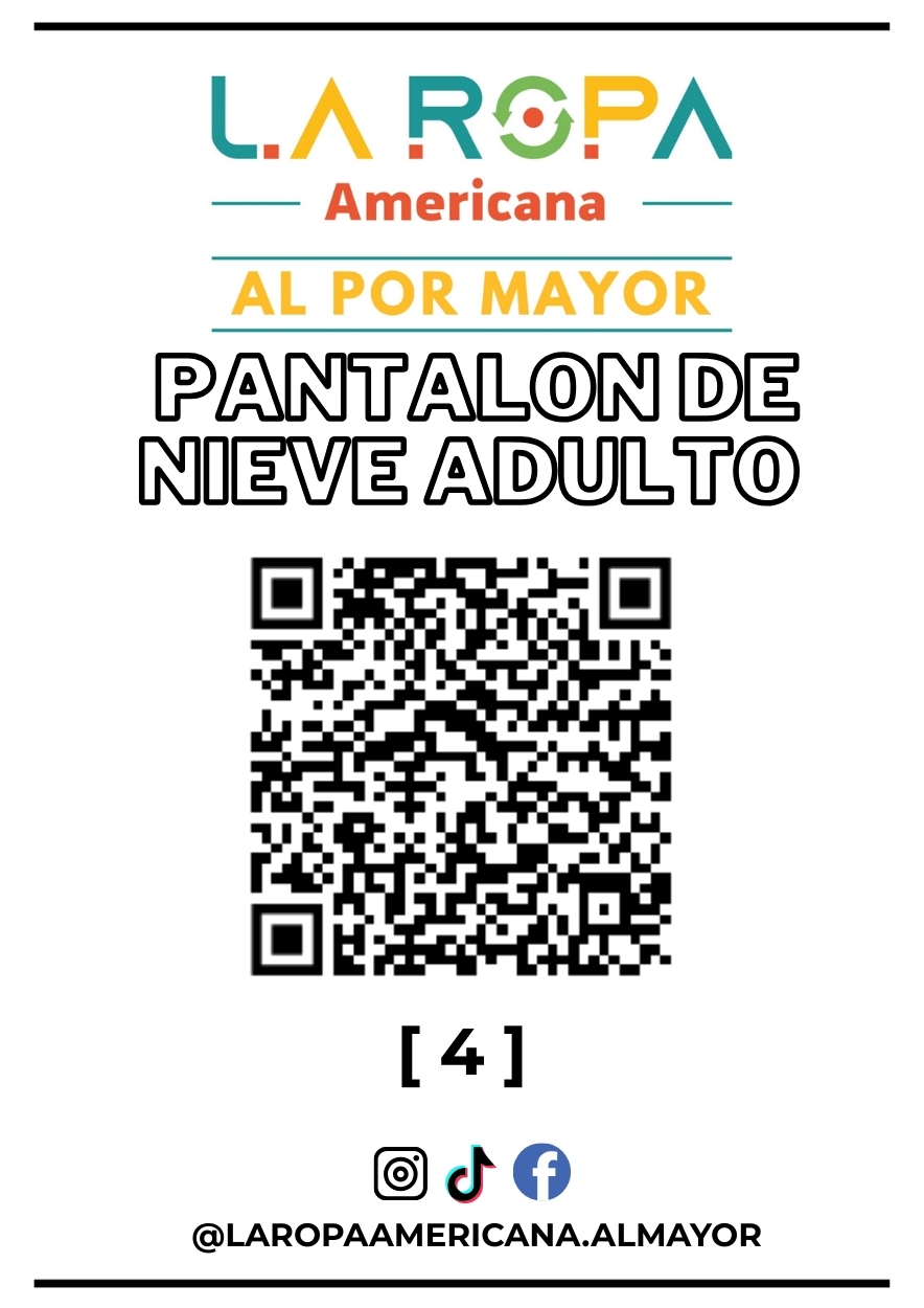 LOTE PANTALON DE NIEVE ADULTO 20KG PRIMERA (2) | LA ROPA AMERICANA AL POR MAYOR