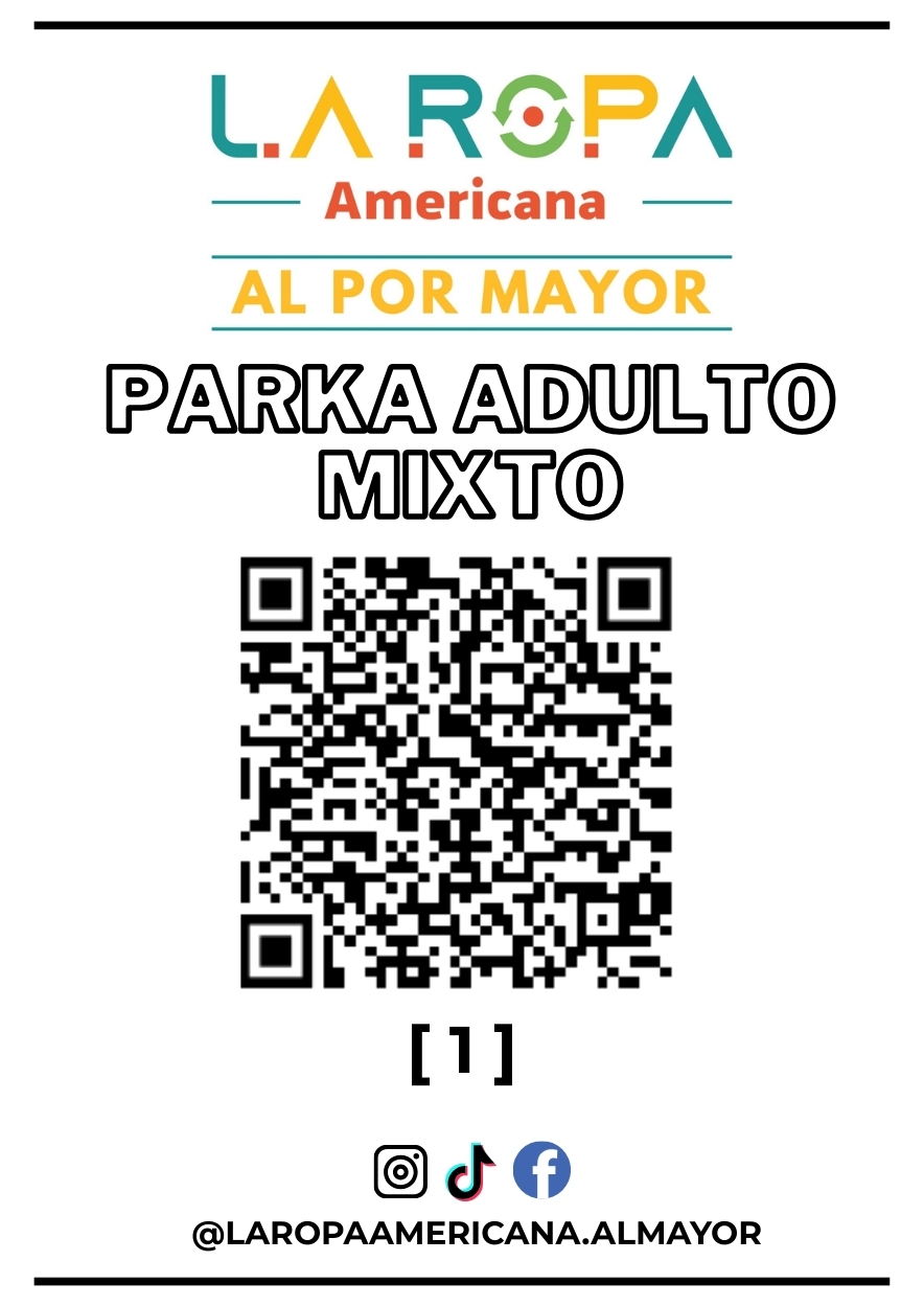 LOTE PARKA ADULTO MIXTO 20KG PRIMERA (1) | LA ROPA AMERICANA AL POR MAYOR