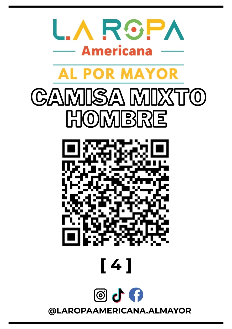 LOTE CAMISAS MIXTO HOMBRE 20KG PRIMERA (4) | LA ROPA AMERICANA AL POR MAYOR