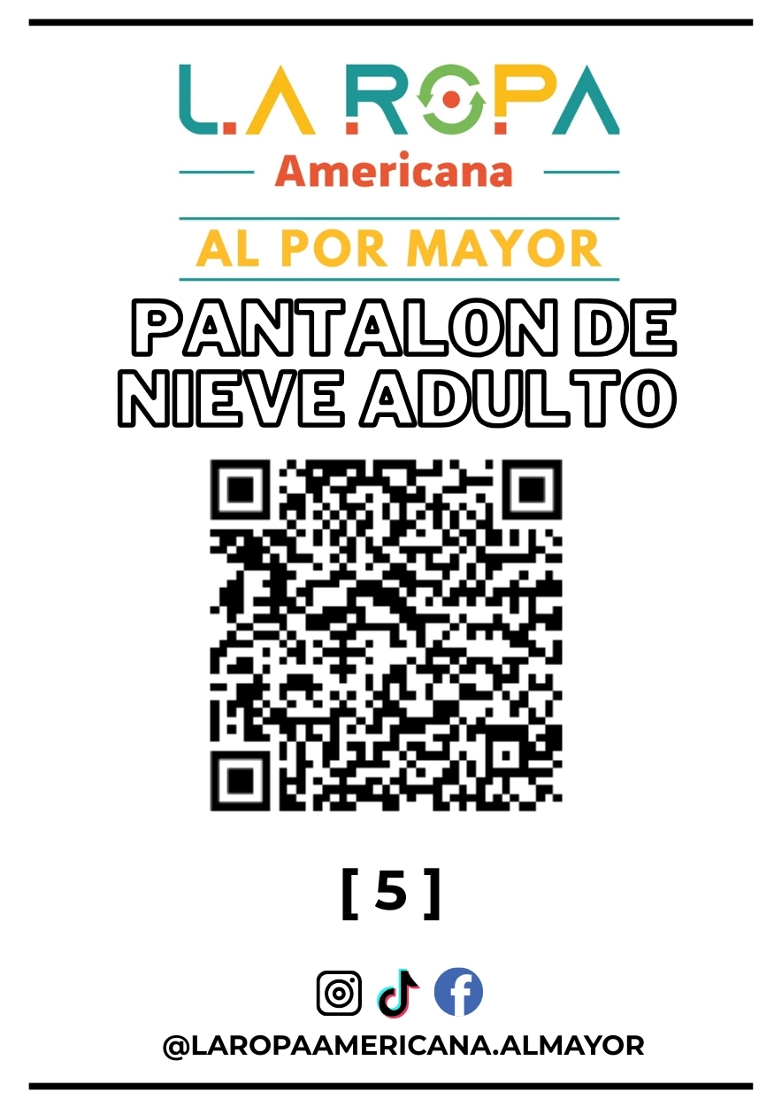 LOTE PANTALON DE NIEVE ADULTO 20KG PRIMERA (2) | LA ROPA AMERICANA AL POR MAYOR