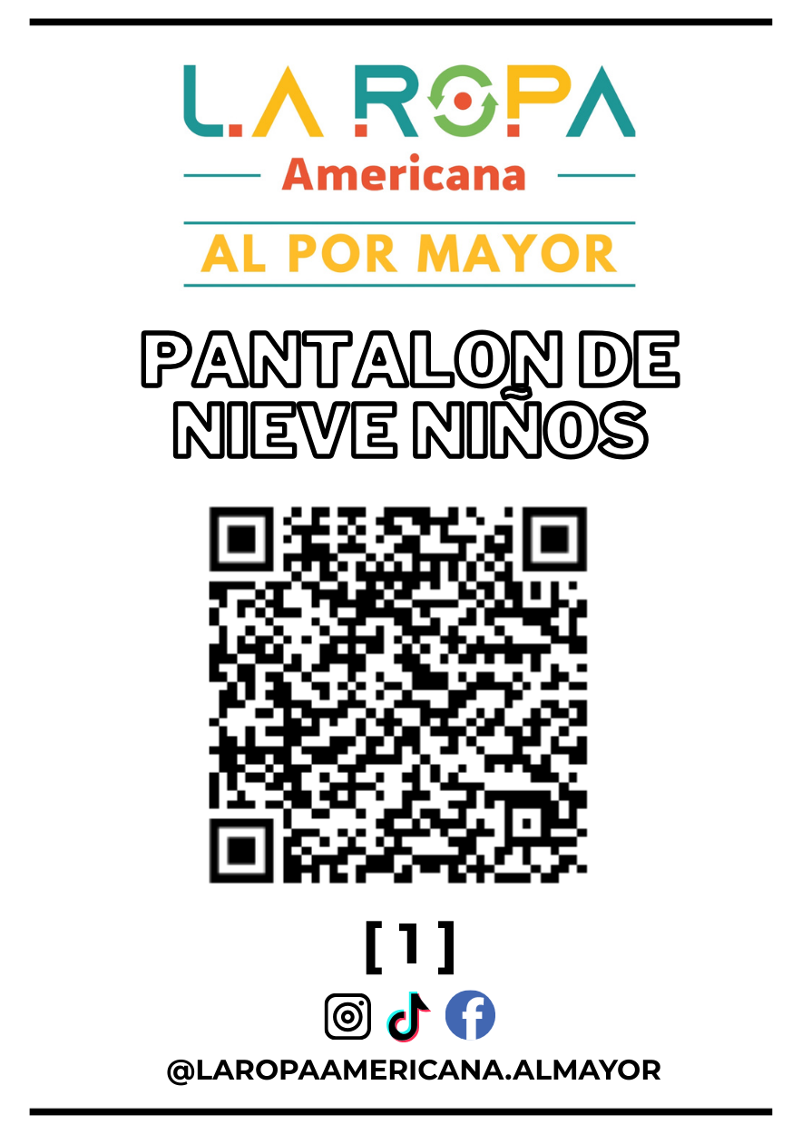 LOTE PANTALON DE NIEVE NIÑOS 20KG PRIMERA (1) | LA ROPA AMERICANA AL POR MAYOR