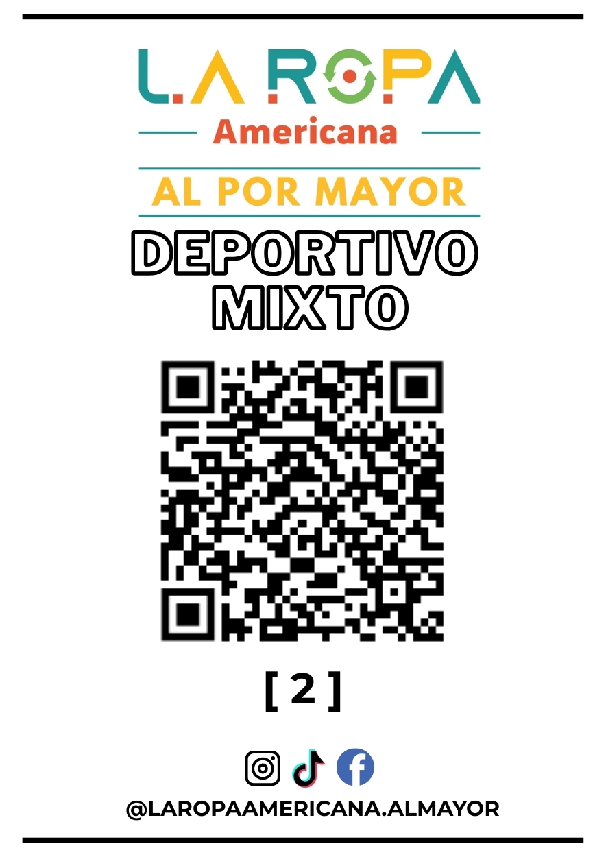 LOTE DEPORTIVO MIXTO 20KG PRIMERA (2) | LA ROPA AMERICANA AL POR MAYOR