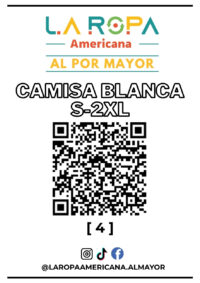 LOTE CAMISAS BLANCA S-2XL 20KG PRIMERA (4) | LA ROPA AMERICANA AL POR MAYOR