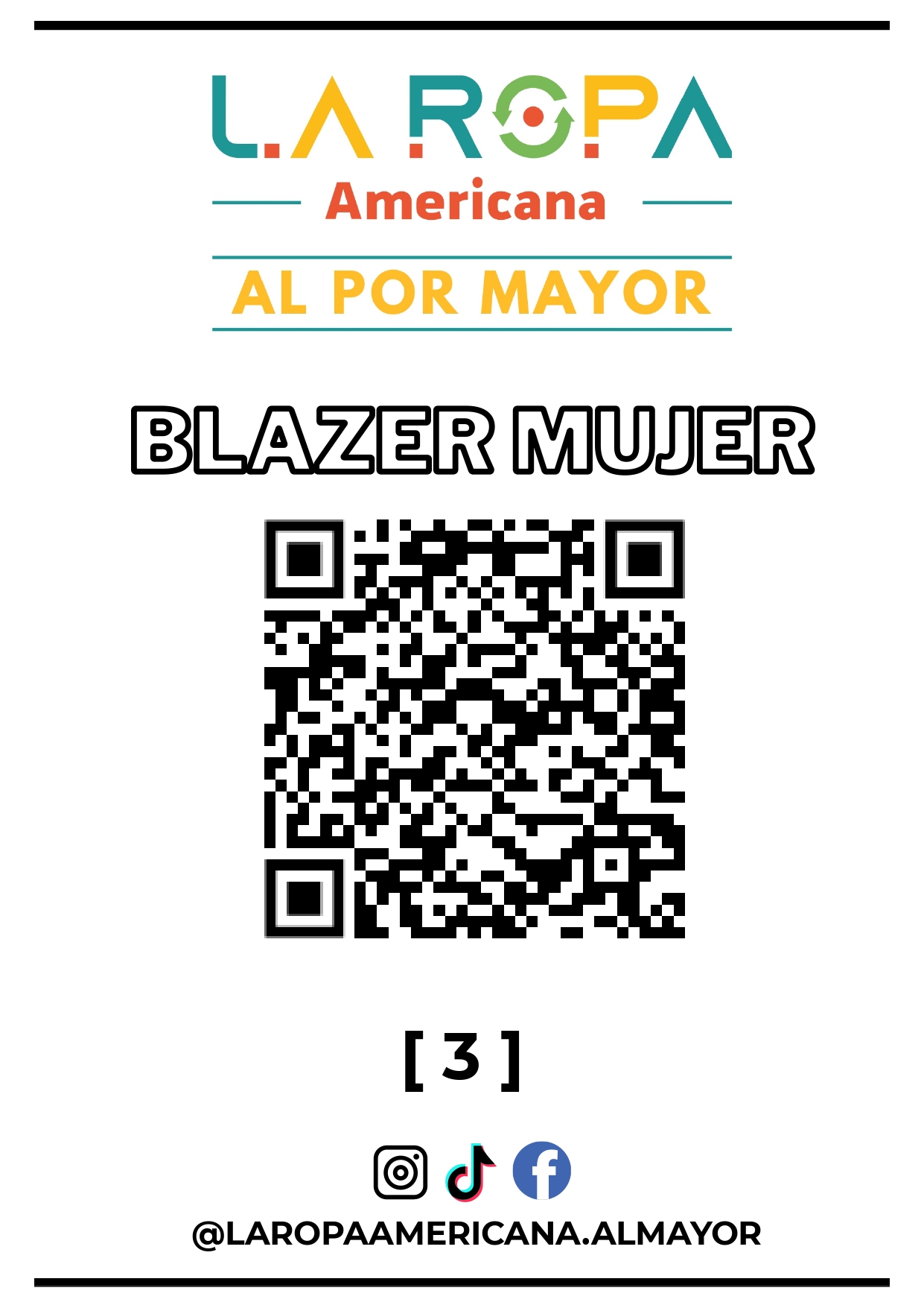 BLAZER MUJER 20KG PRIMERA (3) | LA ROPA AMERICANA AL POR MAYOR