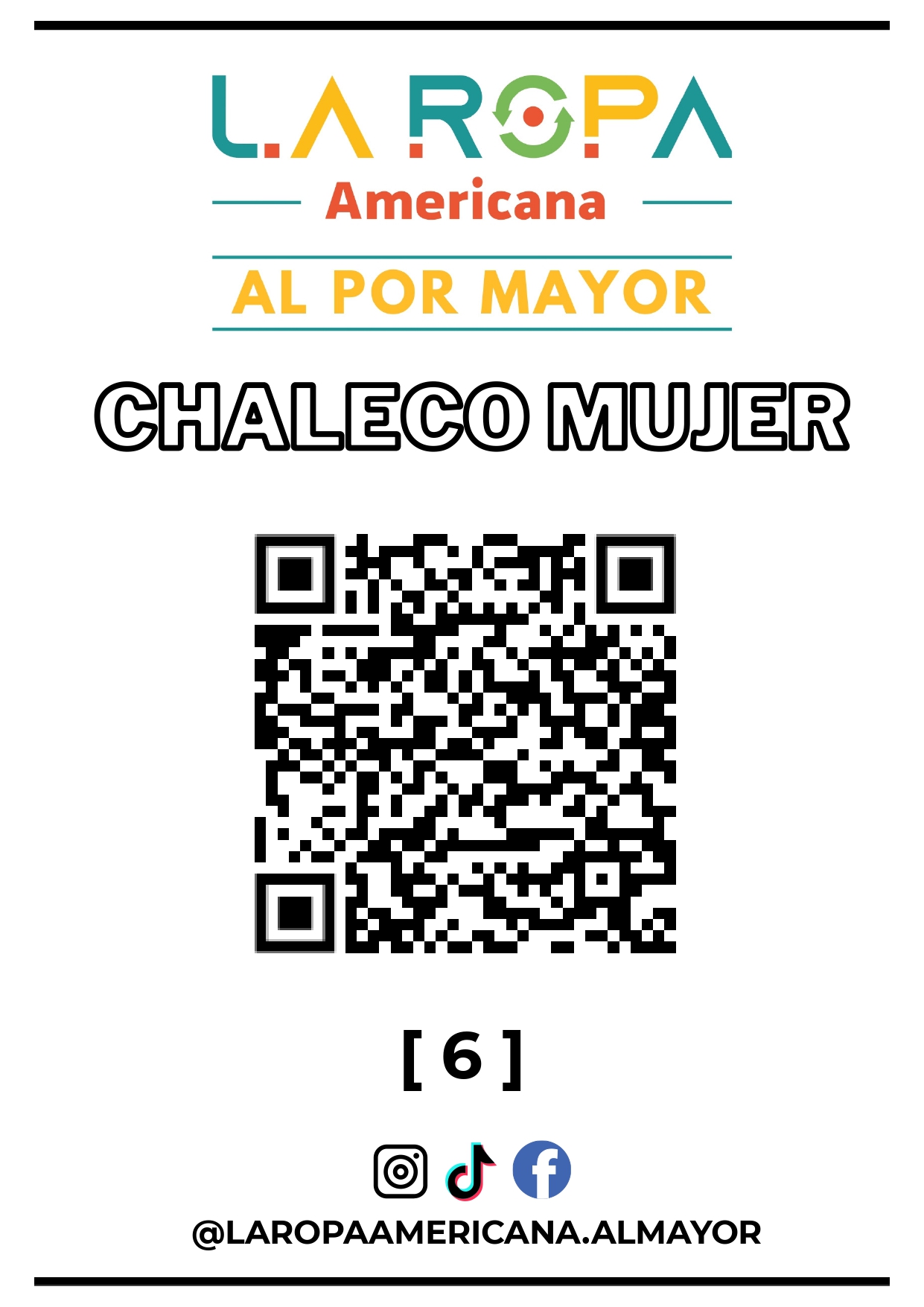 LOTE DE CHALECO MUJER 20KG PRIMERA (6) | LA ROPA AMERICANA AL POR MAYOR