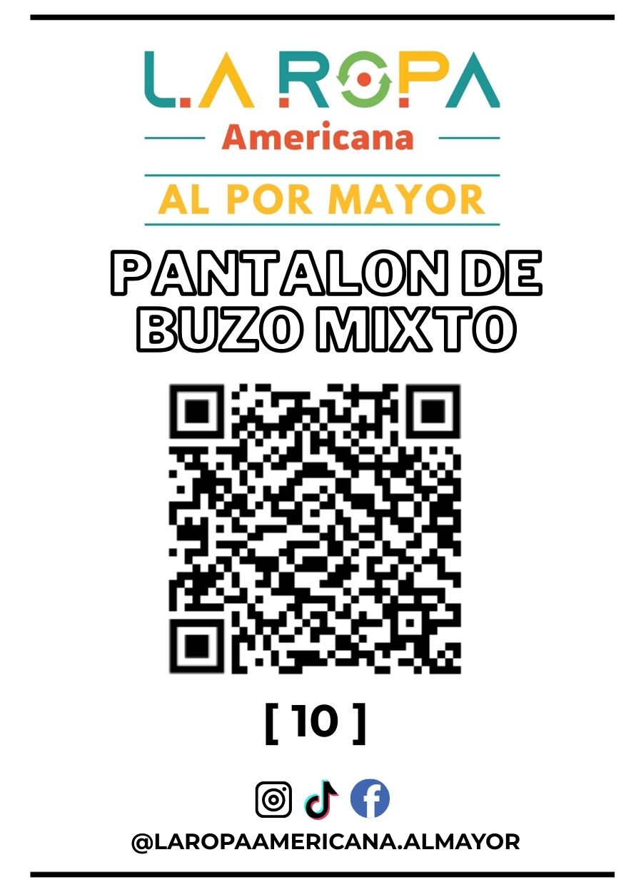 LOTE PANTALON DE BUZO MIXTO 20KG PRIMERA | LA ROPA AMERICANA AL POR MAYOR