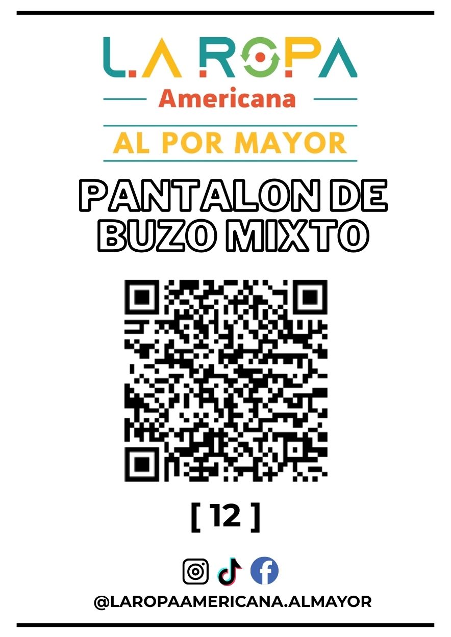 LOTE PANTALON DE BUZO MIXTO 20KG PRIMERA | LA ROPA AMERICANA AL POR MAYOR