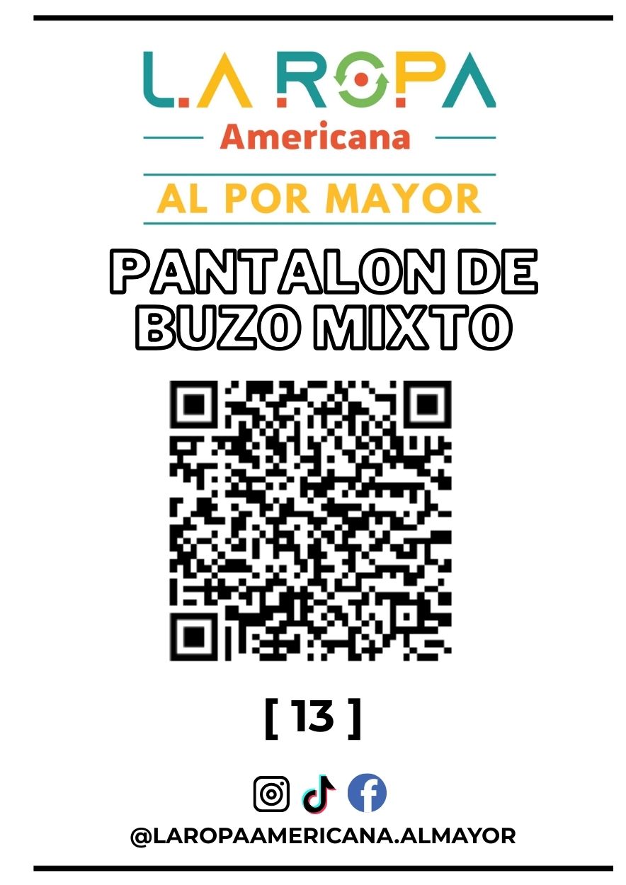 LOTE PANTALON DE BUZO MIXTO 20KG PRIMERA | LA ROPA AMERICANA AL POR MAYOR