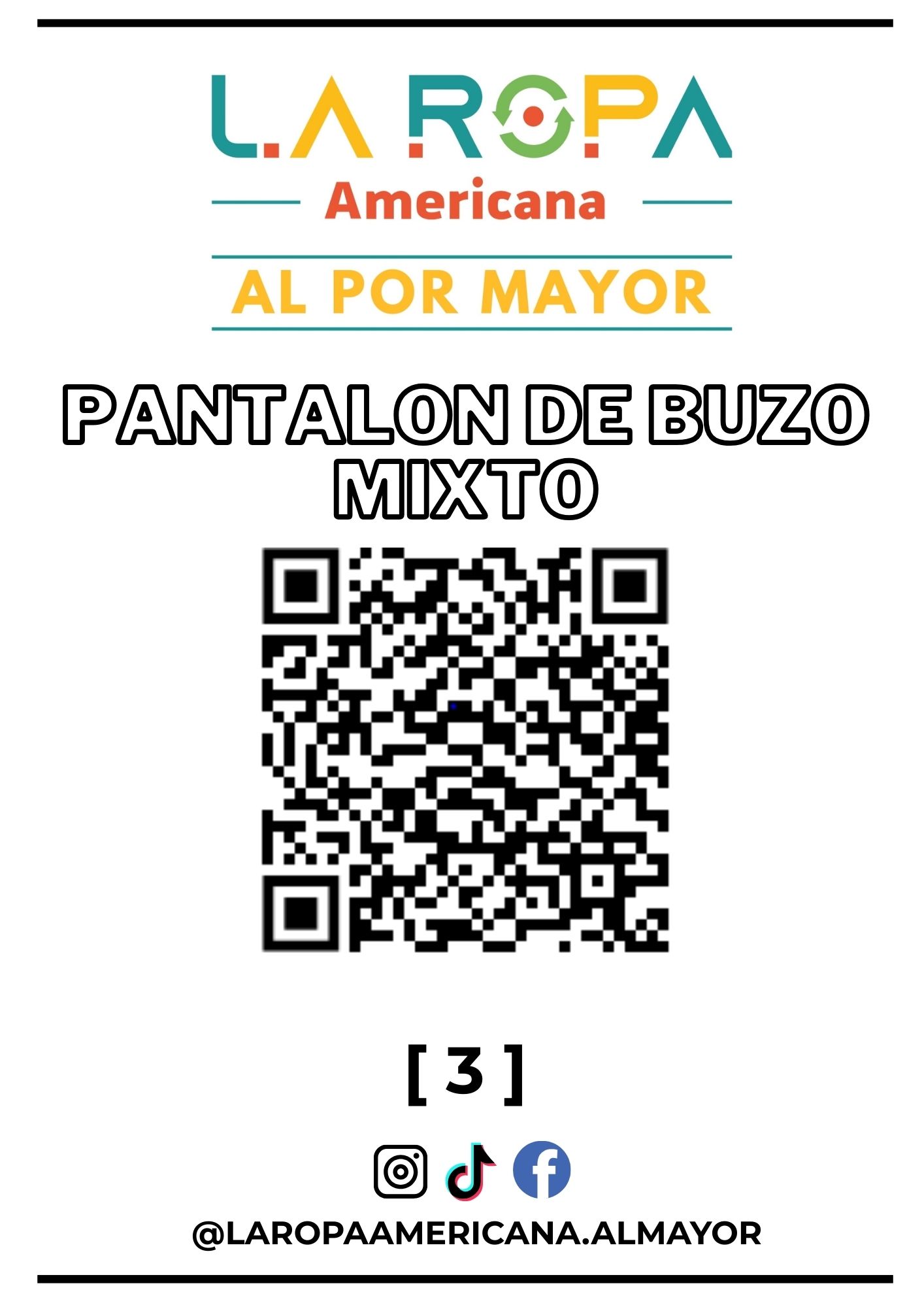 LOTE PANTALON DE BUZO MIXTO 20KG PRIMERA | LA ROPA AMERICANA AL POR MAYOR