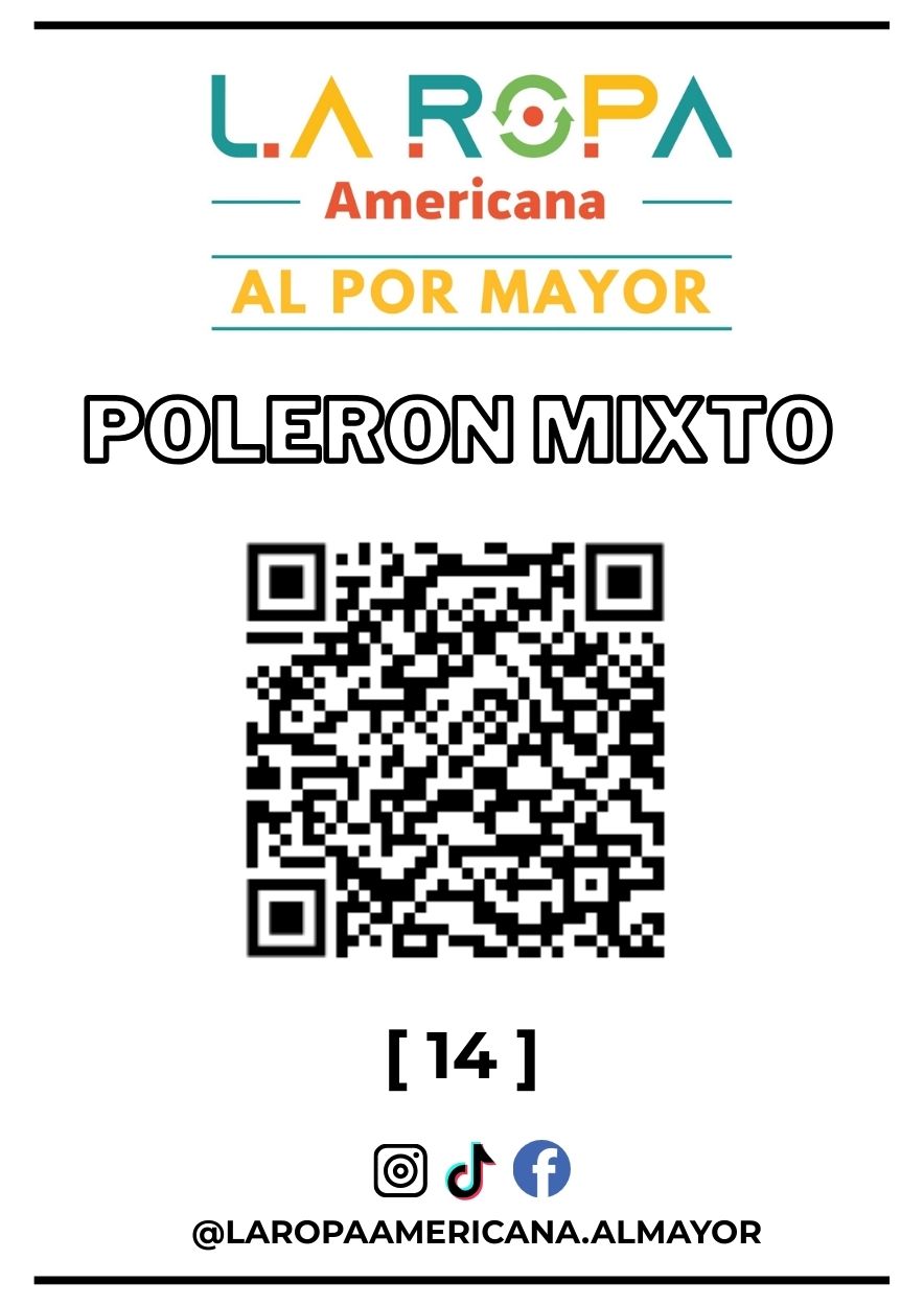 LOTE DE POLERON MIXTO 20KG PRIMERA (14) | LA ROPA AMERICANA AL POR MAYOR