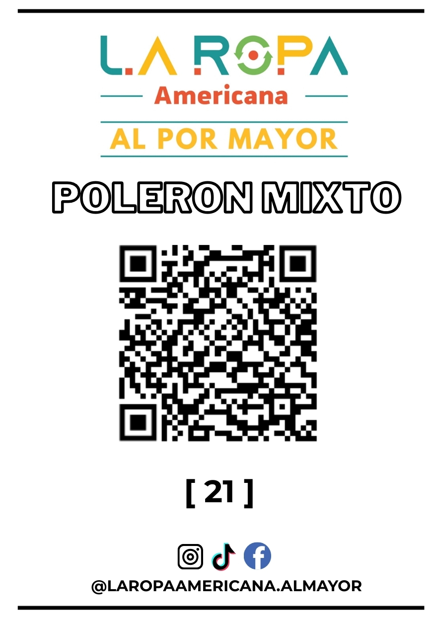 LOTE DE POLERON MIXTO 20KG PRIMERA (19) | LA ROPA AMERICANA AL POR MAYOR