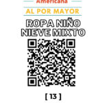 LOTE ROPA DE NIEVE NIÑO MIXTO 20KG PRIMERA (21) | LA ROPA AMERICANA AL POR MAYOR